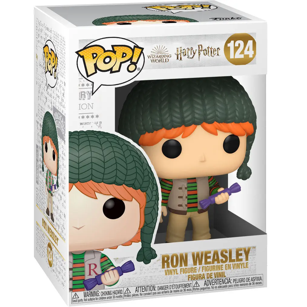 Harry Potter POP! Vinyl Figure Holiday Ron Weasley 9 cm termékfotó