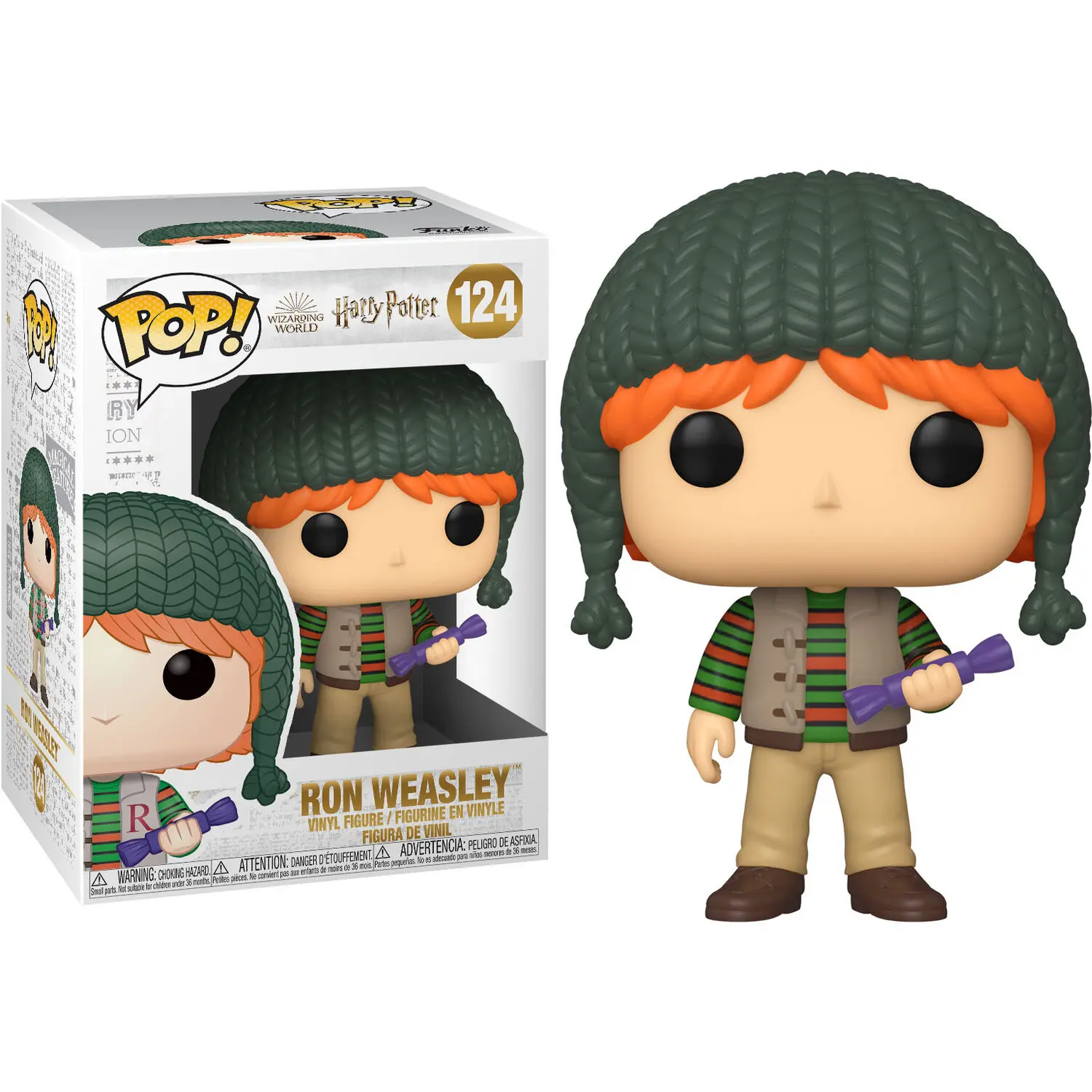 Harry Potter POP! Vinyl Figure Holiday Ron Weasley 9 cm termékfotó