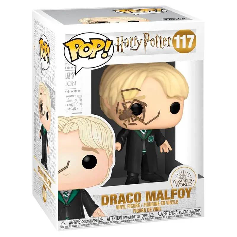 Harry Potter POP! Movies Vinyl Figure Malfoy w/Whip Spider 9 cm termékfotó