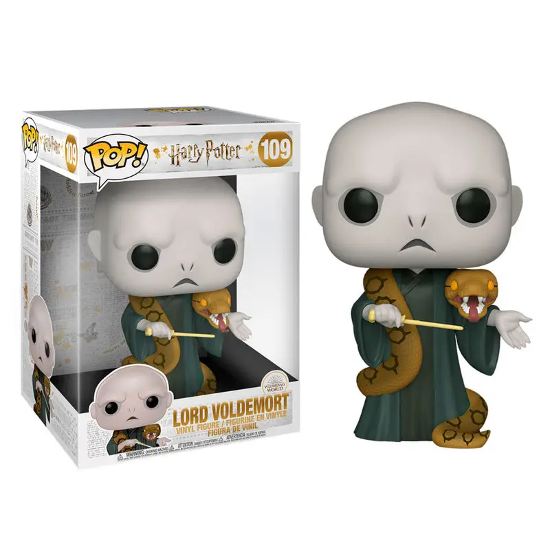 Harry Potter Super Sized POP! Movies Vinyl Figure Voldemort w/Nagini 25 cm product photo