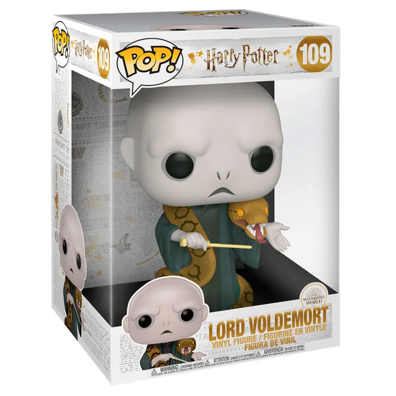 Harry Potter Super Sized POP! Movies Vinyl Figure Voldemort w/Nagini 25 cm product photo