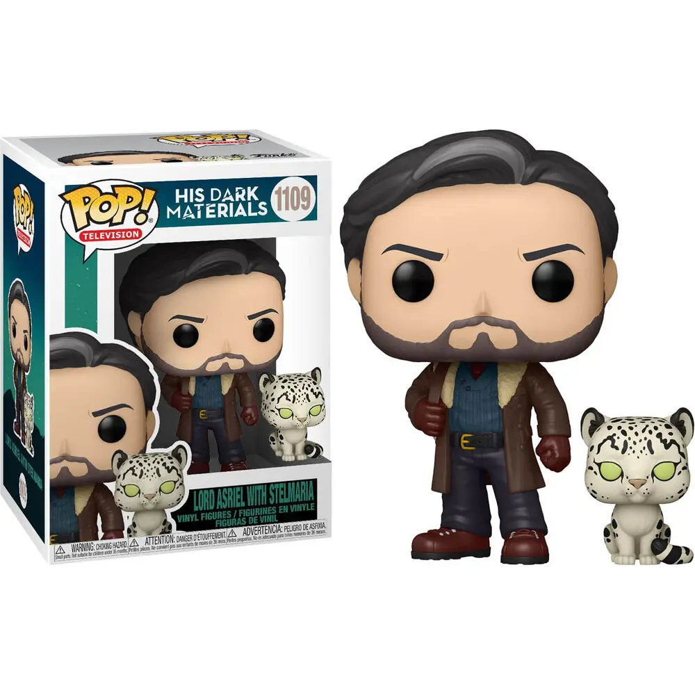 His Dark Materials POP! &amp; Buddy Vinyl Figure Asriel w/Stelmaria 9 cm product photo