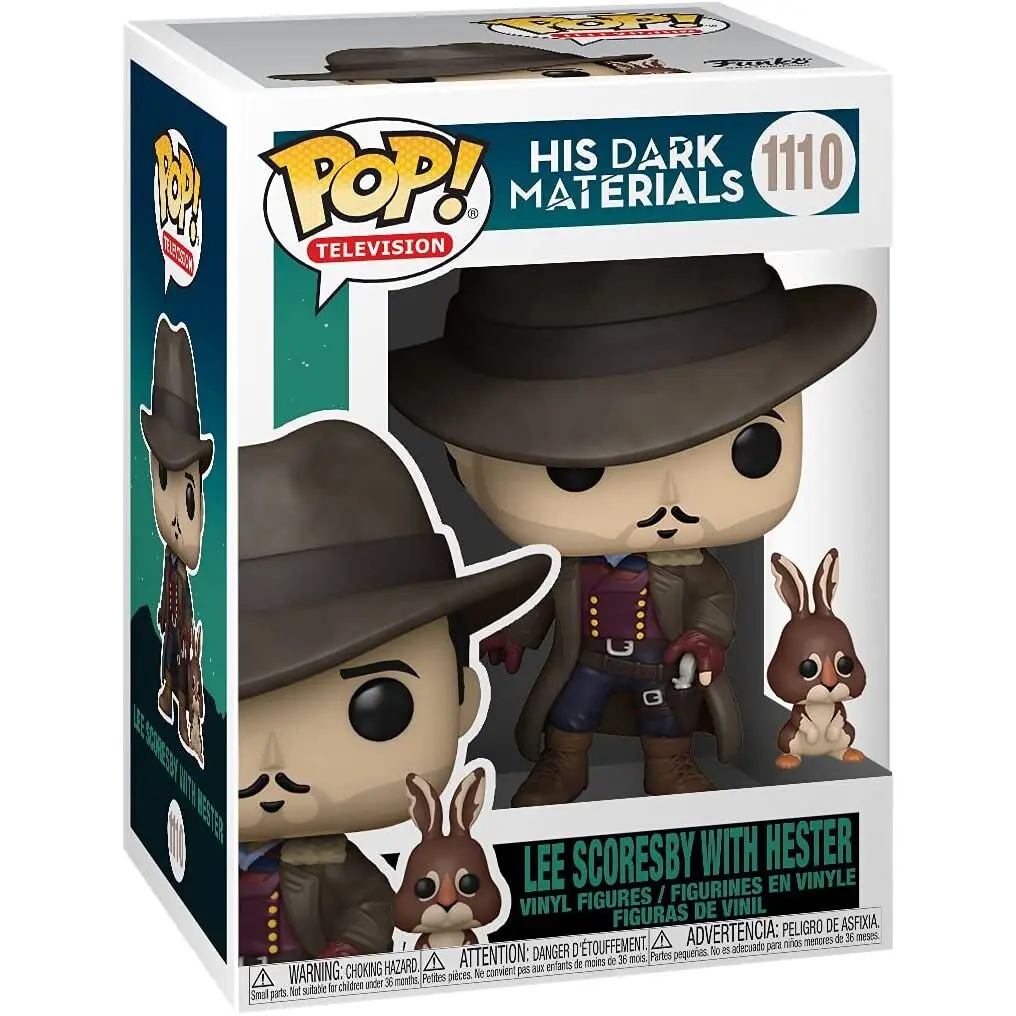 His Dark Materials POP! &amp; Buddy Vinyl Figure Lee w/Hester 9 cm product photo
