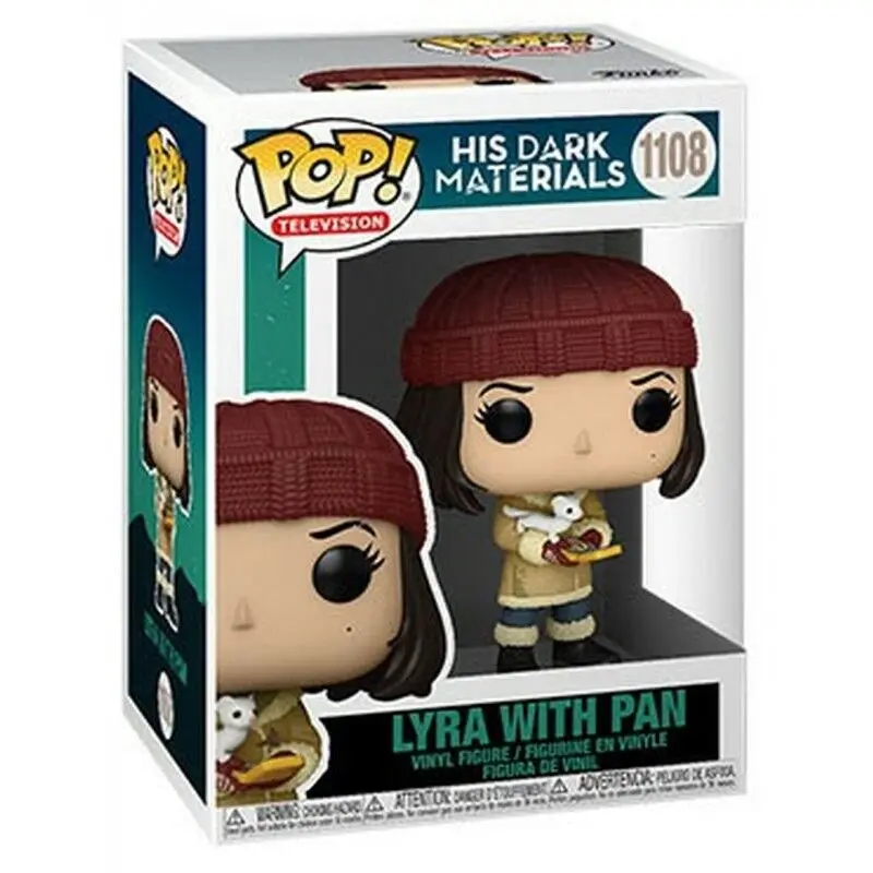 His Dark Materials POP! TV Vinyl Figure Lyra w/Pan 9 cm product photo