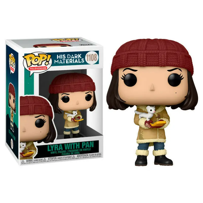 His Dark Materials POP! TV Vinyl Figure Lyra w/Pan 9 cm product photo