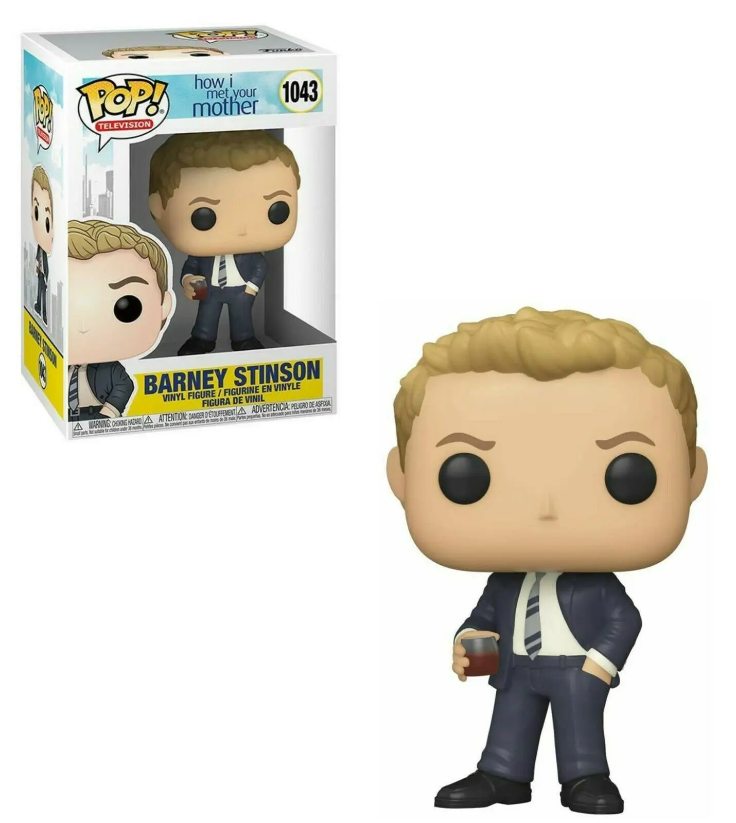 How I Met Your Mother POP! TV Vinyl Figure Barney in Suit 9 cm product photo