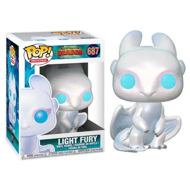 How to Train Your Dragon 3 POP! Vinyl Figure Light Fury 9 cm termékfotó