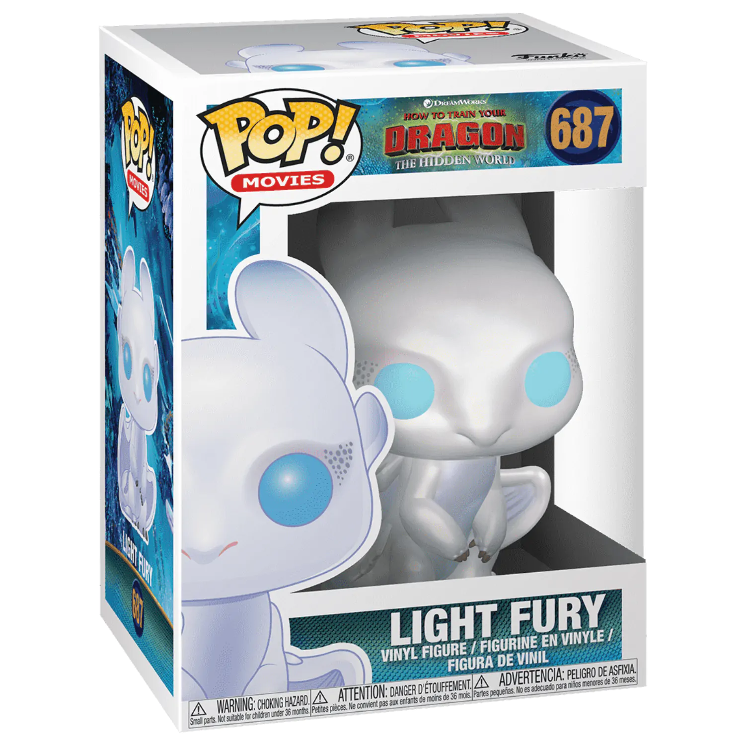 How to Train Your Dragon 3 POP! Vinyl Figure Light Fury 9 cm product photo