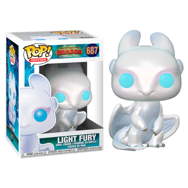 How to Train Your Dragon 3 POP! Vinyl Figure Light Fury 9 cm product photo