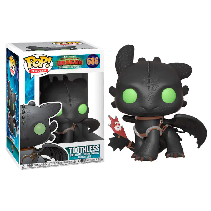 How to Train Your Dragon 3 POP! Vinyl Figure Toothless 9 cm termékfotó