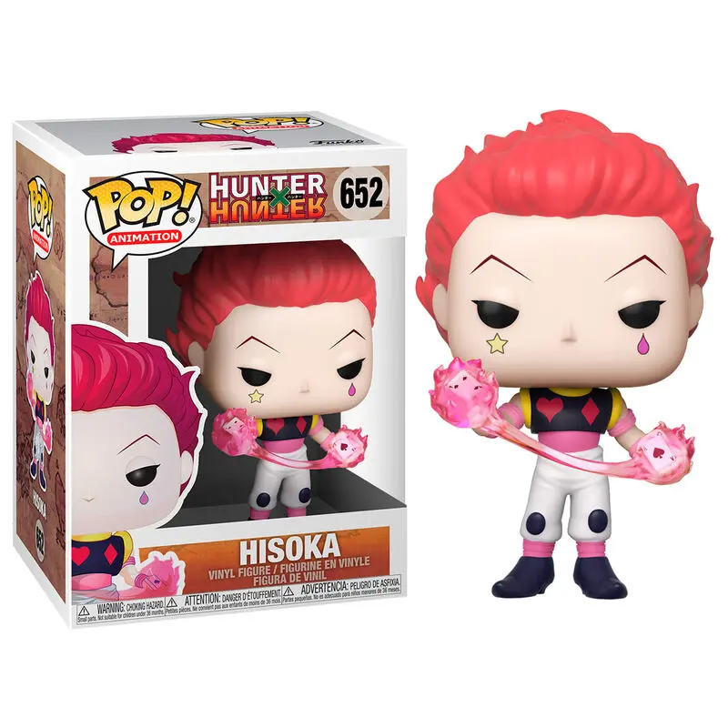 Hunter x Hunter POP! Animation Vinyl Figure Hisoka 9 cm termékfotó