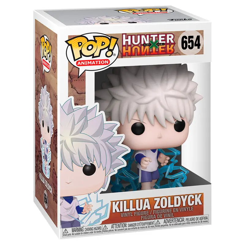 Hunter x Hunter POP! Animation Vinyl Figure Killua Zoldyck 9 cm termékfotó