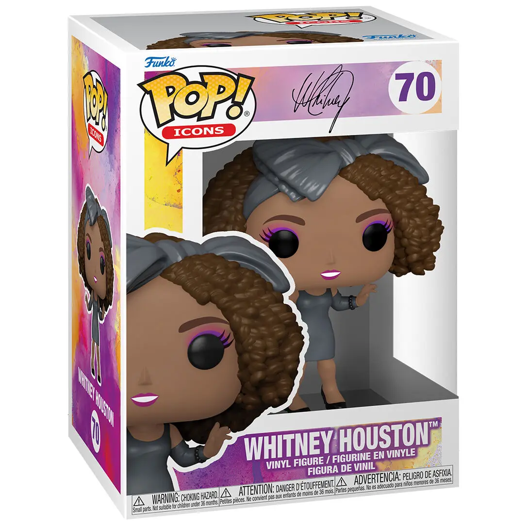 Whitney Houston POP! Icons Vinyl Figure Whitney Houston (How Will I Know) 9 cm termékfotó
