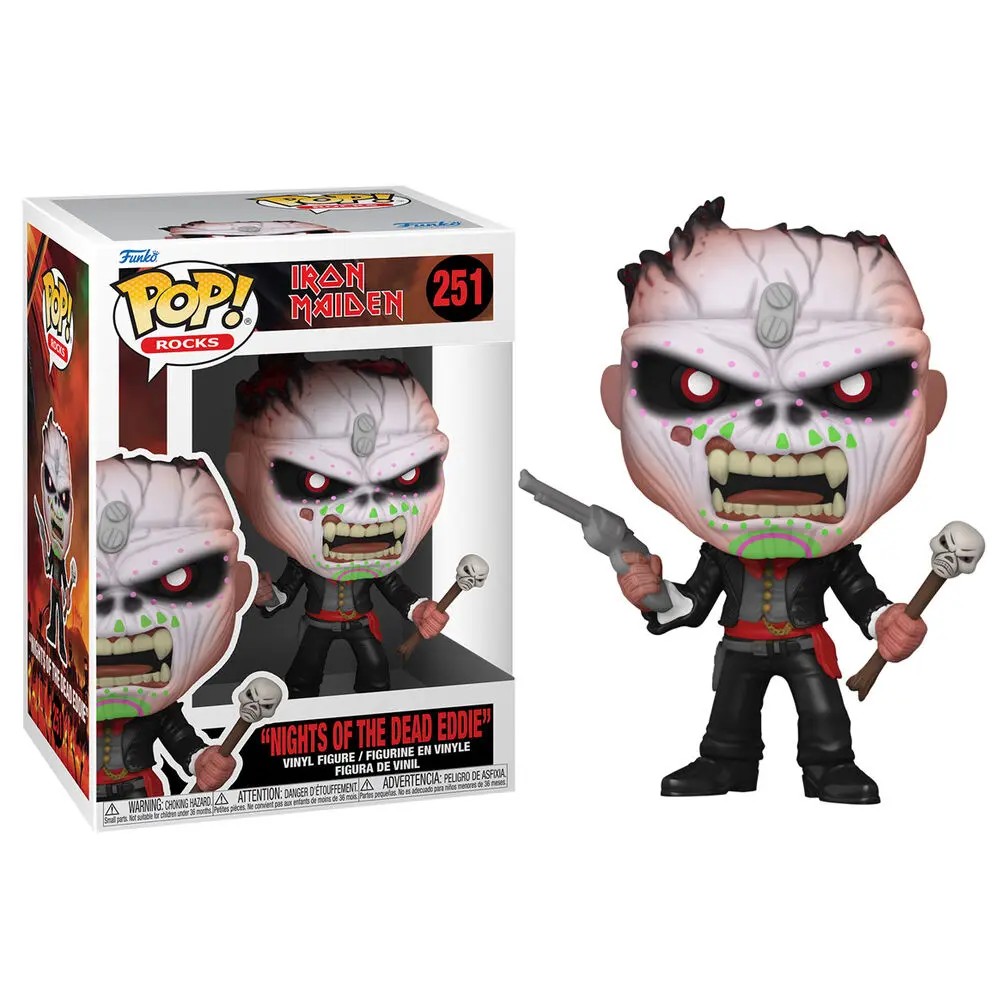 Iron Maiden POP! Rocks Vinyl Figure Eddie - Nights of the Dead 9 cm termékfotó