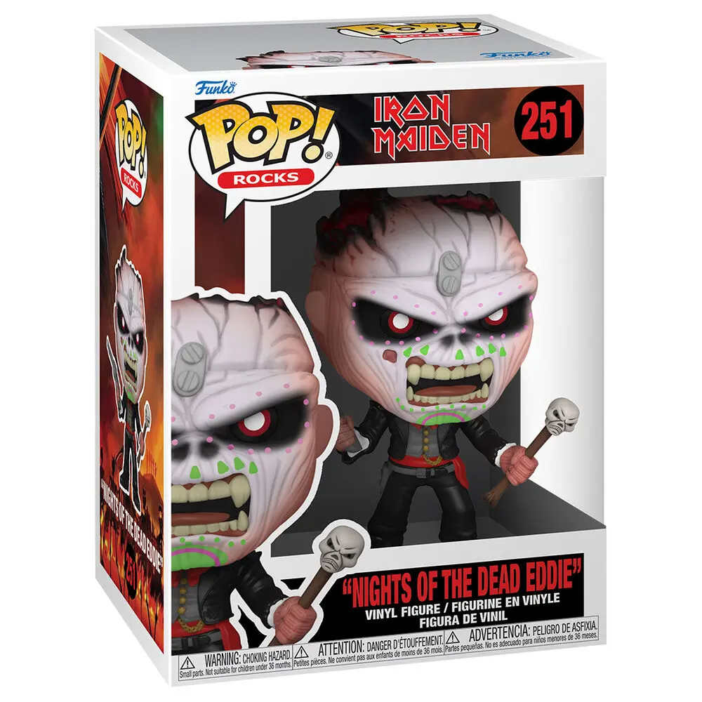 Iron Maiden POP! Rocks Vinyl Figure Eddie - Nights of the Dead 9 cm termékfotó