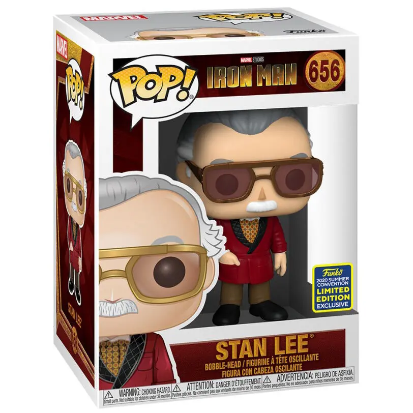 POP figure Iron Man Stan Lee Exclusive product photo
