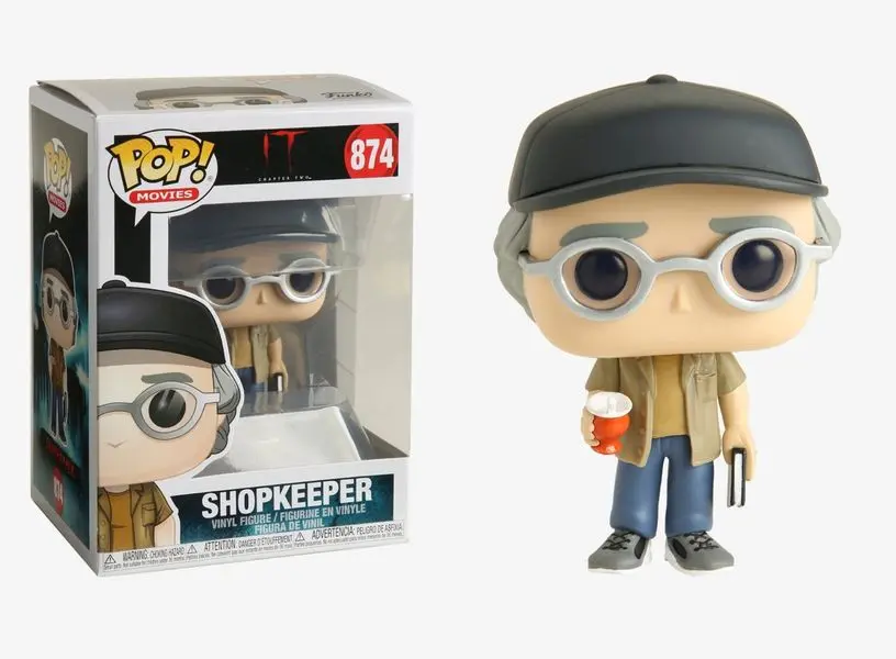 Stephen King's It 2 POP! Movies Vinyl Figure Shop Keeper Stephen King 9 cm product photo