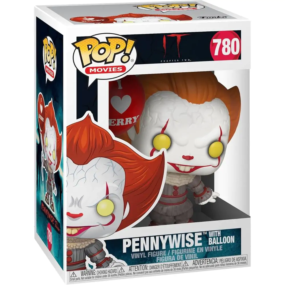 Stephen King's It 2 POP! Movies Vinyl Figure Pennywise Balloon 9 cm product photo