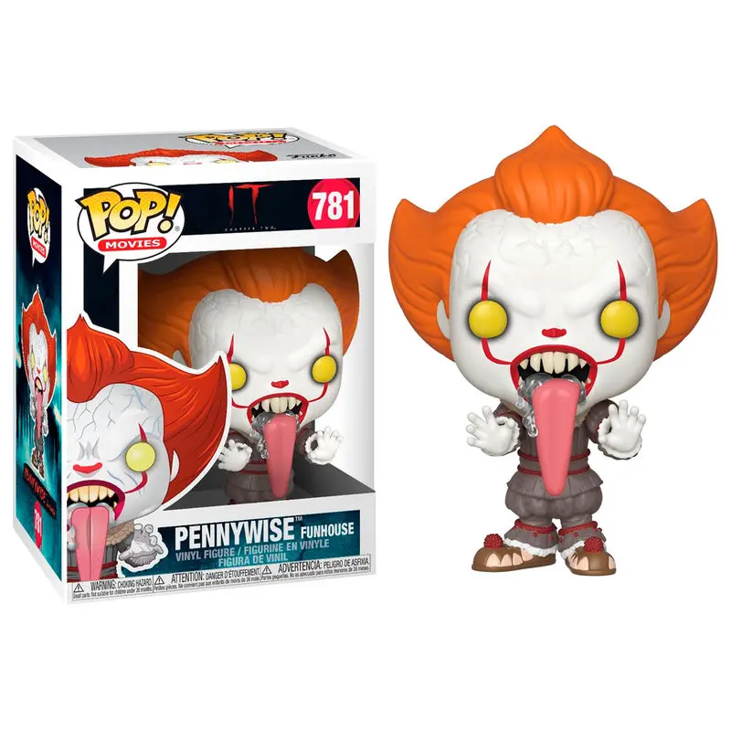 Stephen King's It 2 POP! Movies Vinyl Figure Pennywise w/ Dog Tongue 9 cm product photo