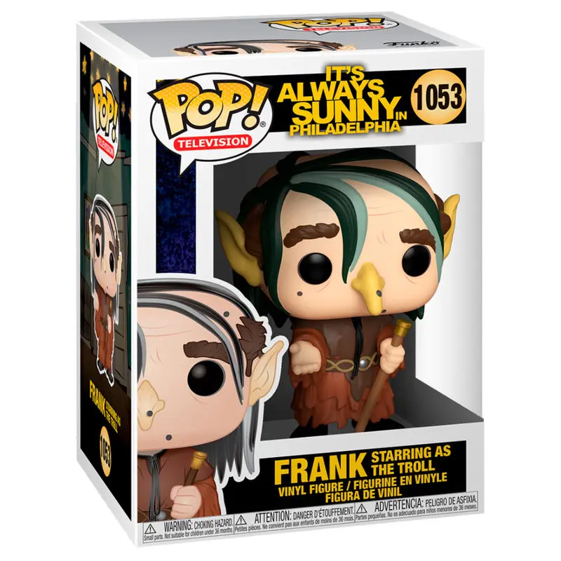 It's Always Sunny in Philadelphia POP! TV Vinyl Figure Frank as Troll 9 cm product photo