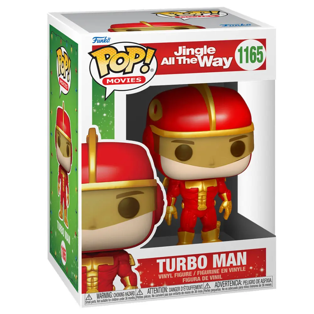 Jingle All the Way POP! Movies Vinyl Figure Turbo Man 9 cm product photo