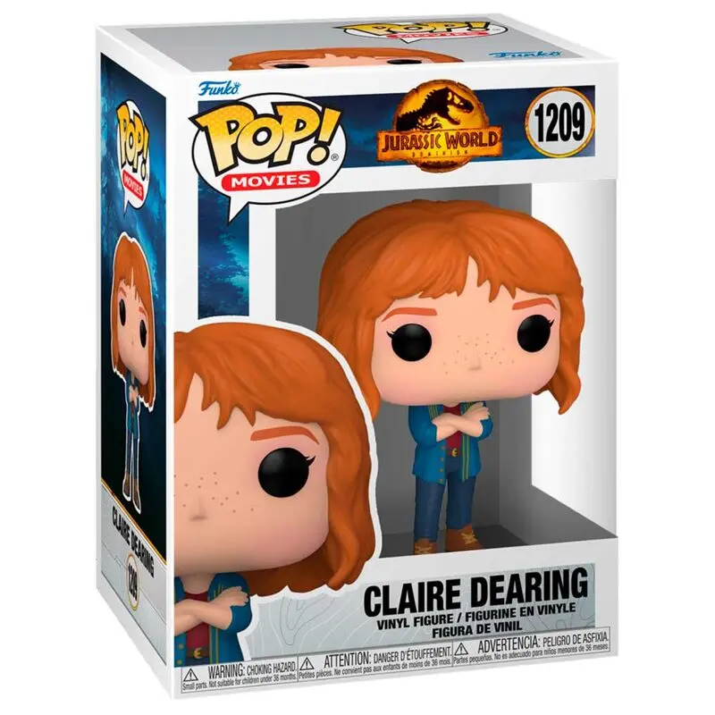 Jurassic World 3 POP! Movies Vinyl Figure Claire Dearing 9 cm product photo