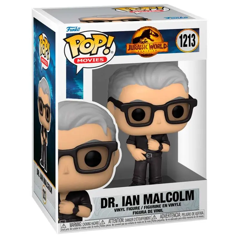 Jurassic World 3 POP! Movies Vinyl Figure Dr Ian Malcolm 9 cm termékfotó