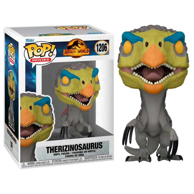 Jurassic World 3 POP! Movies Vinyl Figure Therizinosaurus 9 cm termékfotó