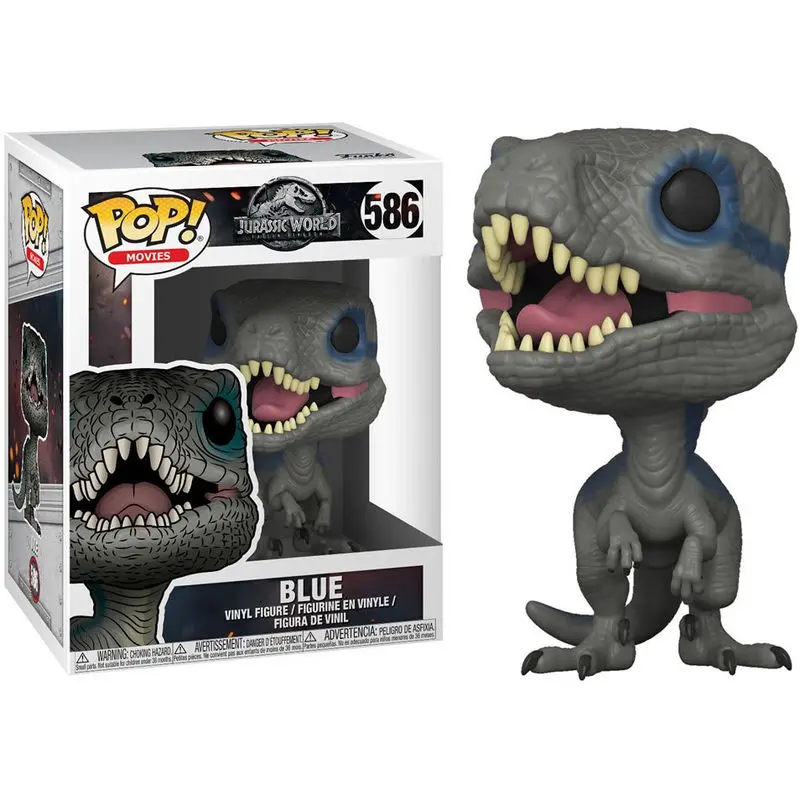 Jurrasic World 2 POP! Movies Vinyl Figure Blue (New Pose) 9 cm product photo