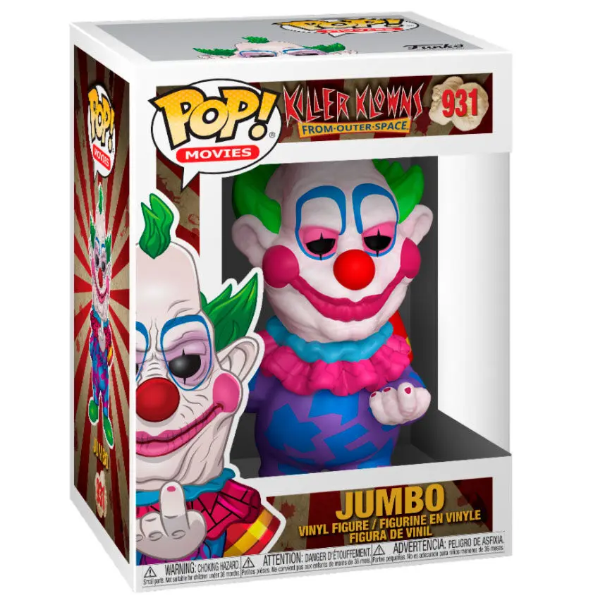 Killer Klowns from Outer Space POP! Movies Vinyl Figure Jumbo 9 cm termékfotó