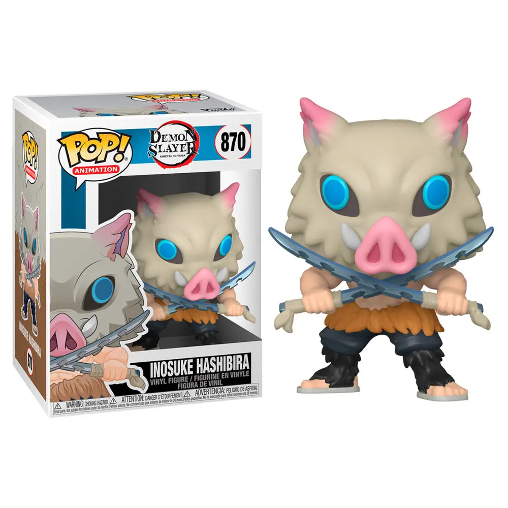 Demon Slayer POP! Animation Vinyl Figure Inosuke Hashibira 9 cm termékfotó