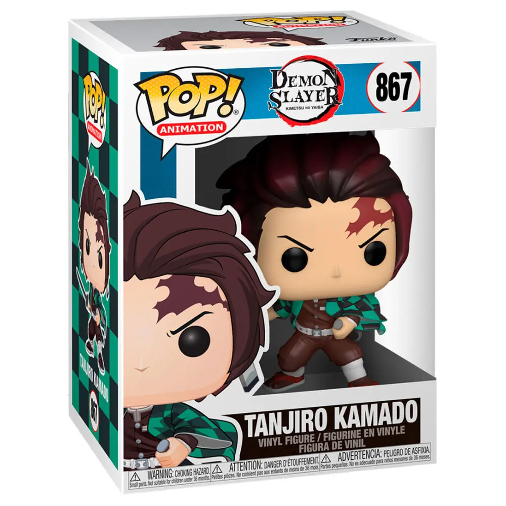 Demon Slayer POP! Animation Vinyl Figure Tanjiro Kamado 9 cm termékfotó