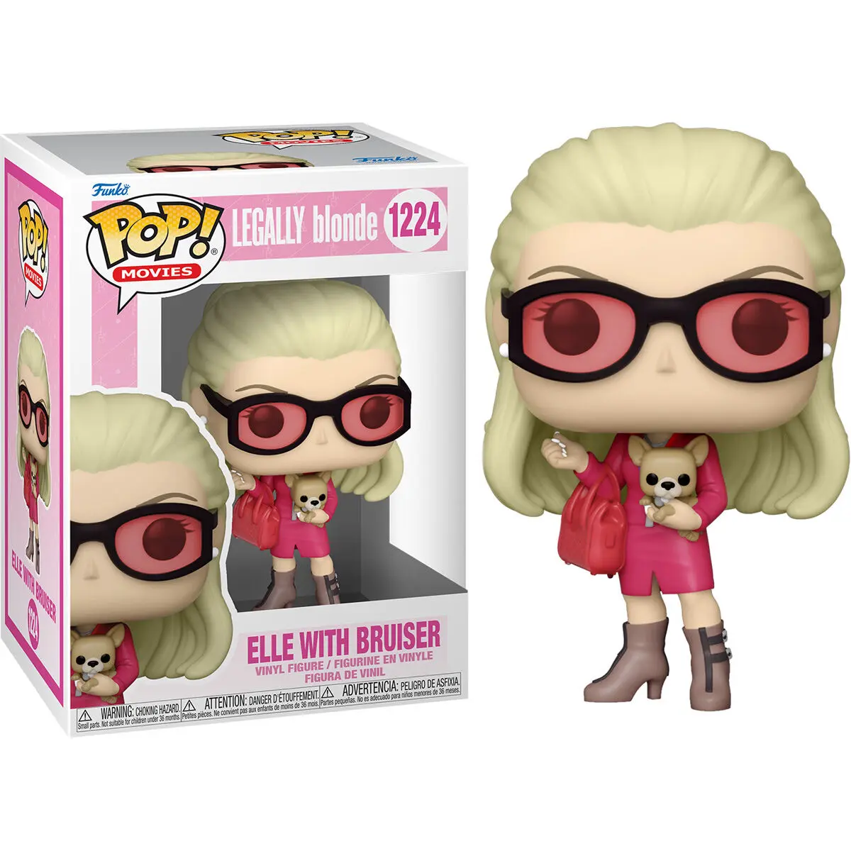 Legally Blonde POP! Movie Vinyl Figure Elle with Dog 9 cm product photo