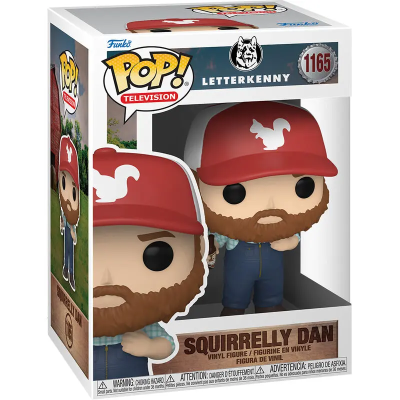 Letterkenny POP! Television Vinyl Figure Squirrelly Dan 9 cm product photo