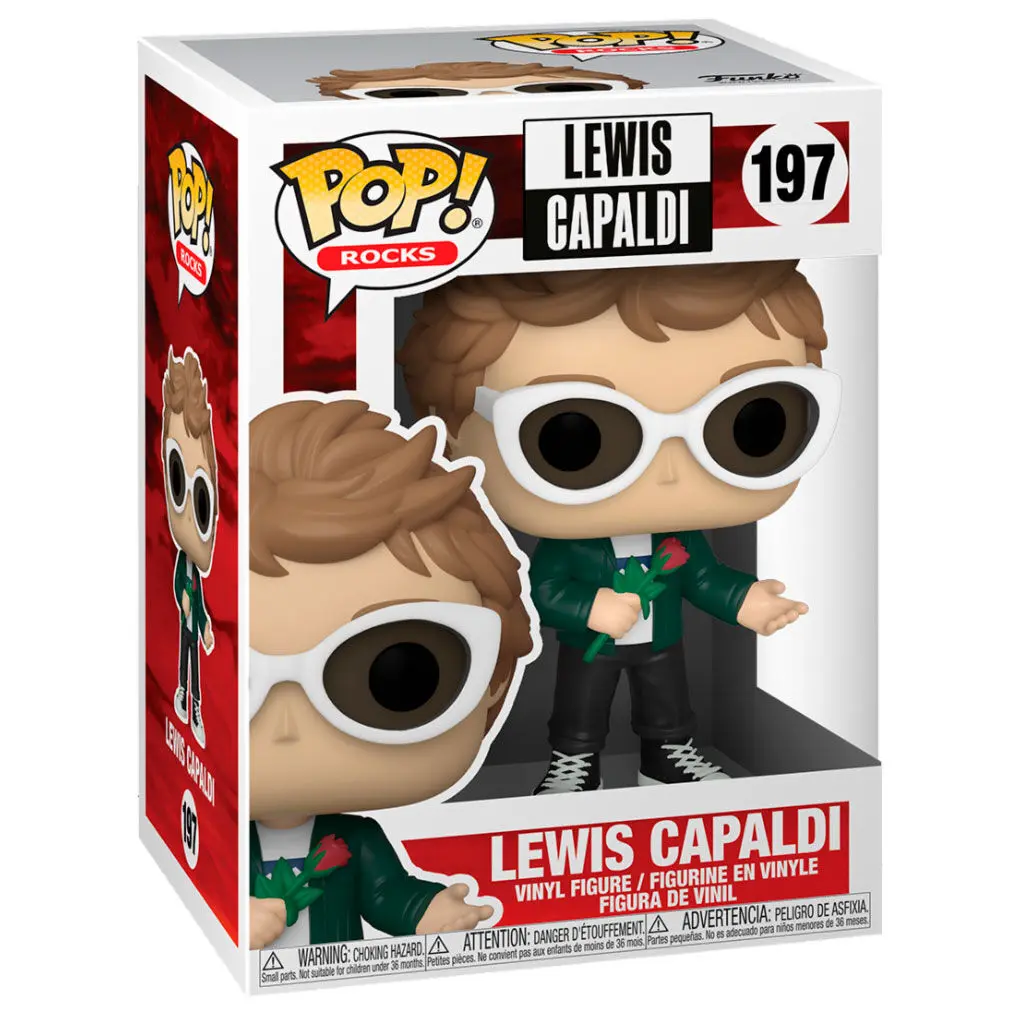 Lewis Capaldi POP! Rocks Vinyl Figure Lewis Capaldi 9 cm product photo