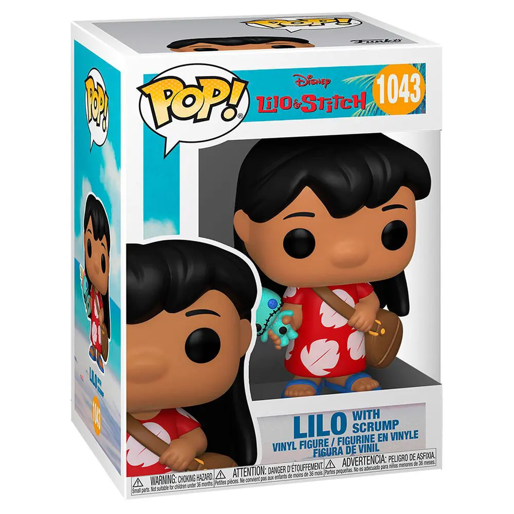 Lilo & Stitch POP! Disney Vinyl Figure Lilo w/Scrump 9 cm termékfotó