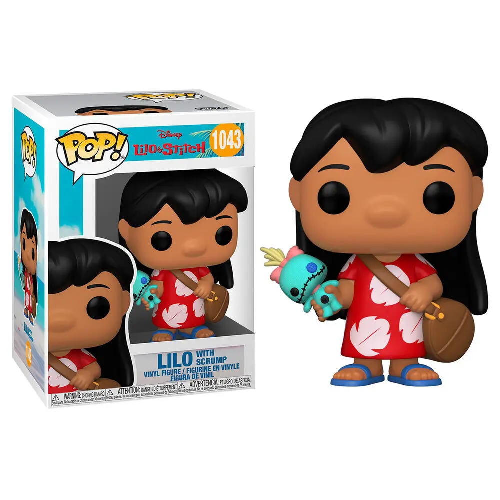 Lilo & Stitch POP! Disney Vinyl Figure Lilo w/Scrump 9 cm termékfotó