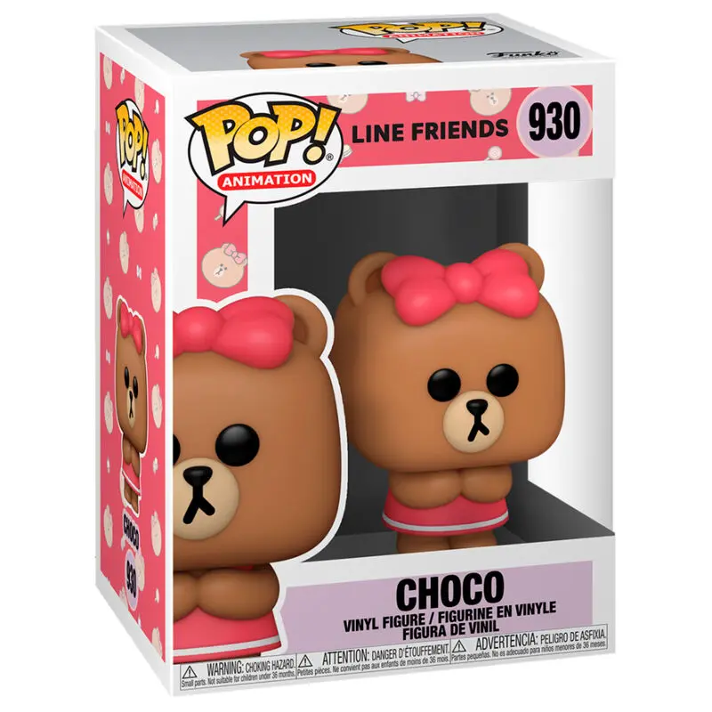 Line Friends POP! Animation Vinyl Figure Choco 9 cm product photo