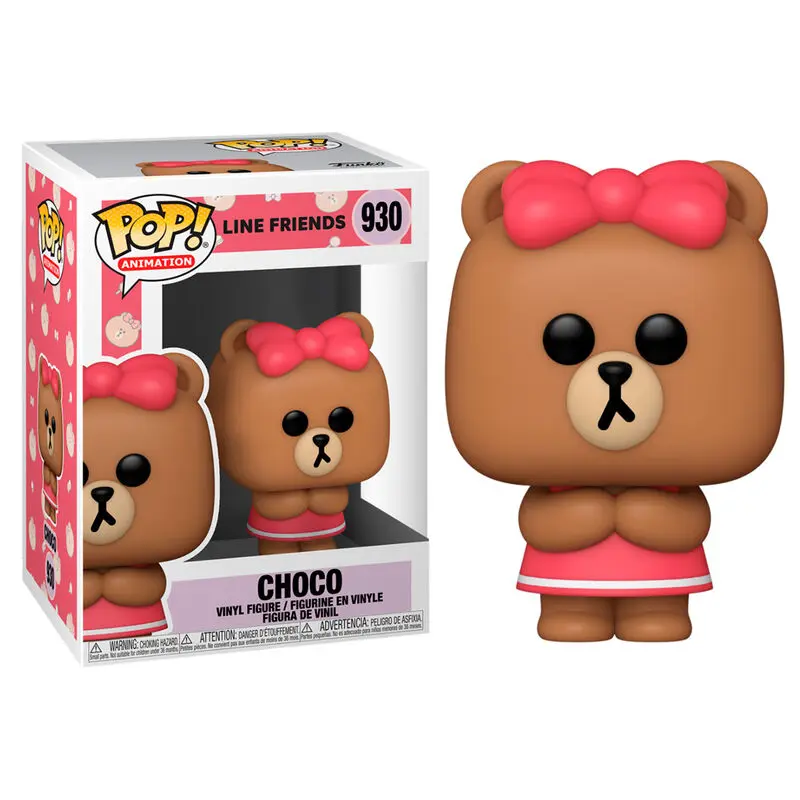 Line Friends POP! Animation Vinyl Figure Choco 9 cm product photo