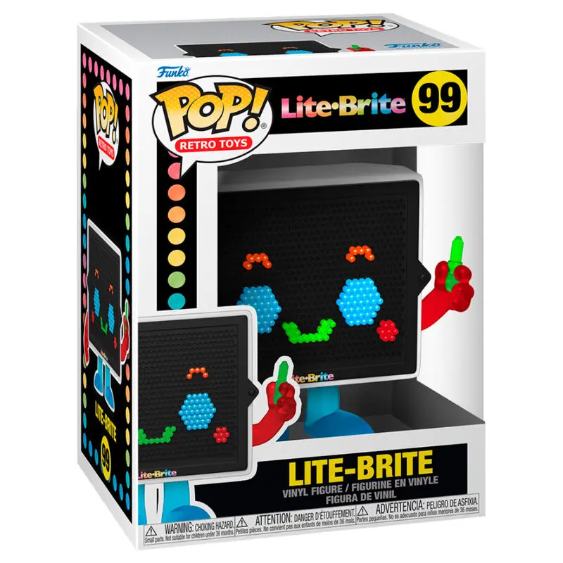 Retro Toys POP! Vinyl Figure Lite-Brite Board 9 cm product photo