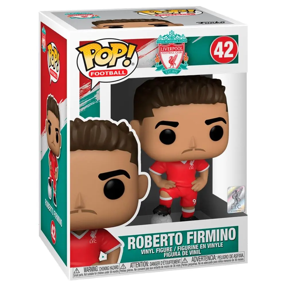 Liverpool F.C. POP! Football Vinyl Figure Roberto Firmino 9 cm product photo