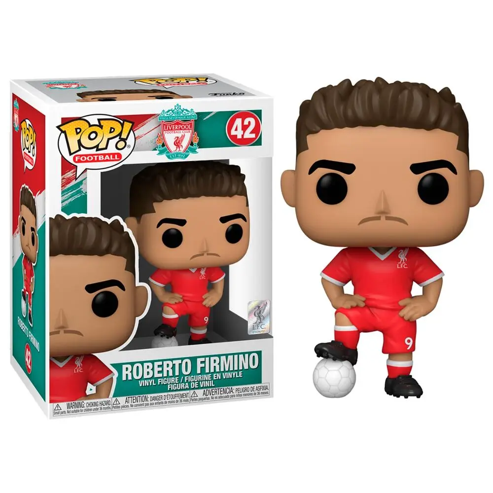 Liverpool F.C. POP! Football Vinyl Figure Roberto Firmino 9 cm product photo
