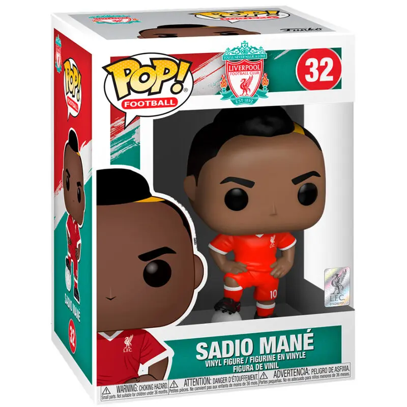 Liverpool F.C. POP! Football Vinyl Figure Sadio Mané 9 cm product photo