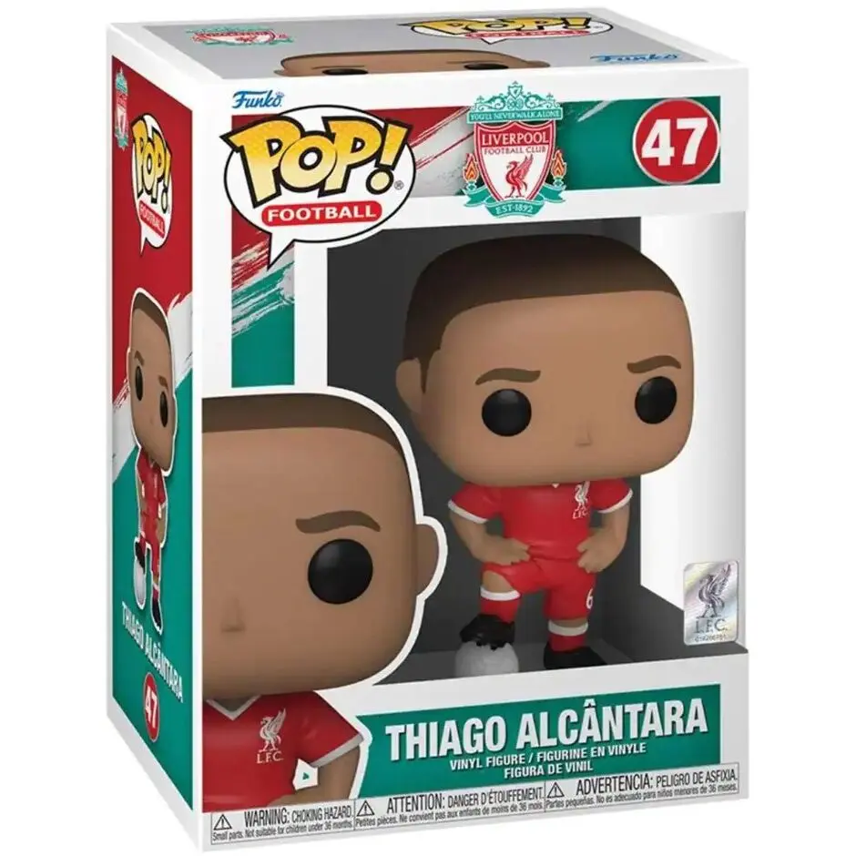 Liverpool F.C. POP! Football Vinyl Figure Thiago Alcântara 9 cm product photo
