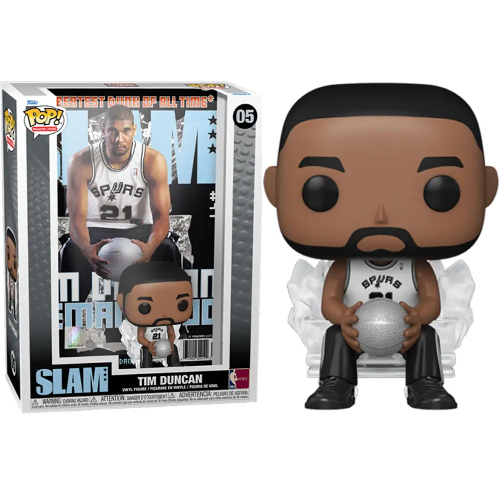 NBA Cover POP! Basketball Vinyl Figure Tim Duncan (SLAM Magazin) 9 cm termékfotó