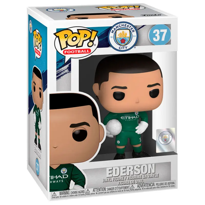 Manchester City F.C. POP! Football Vinyl Figure Ederson Santana de Moraes 9 cm product photo