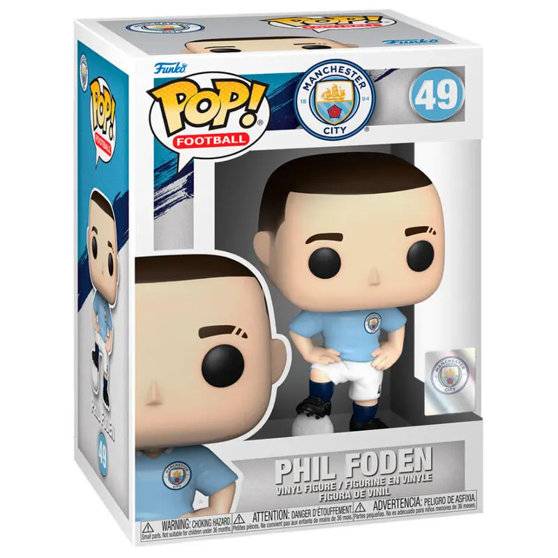 Manchester City F.C. POP! Football Vinyl Figure Phil Foden 9 cm termékfotó