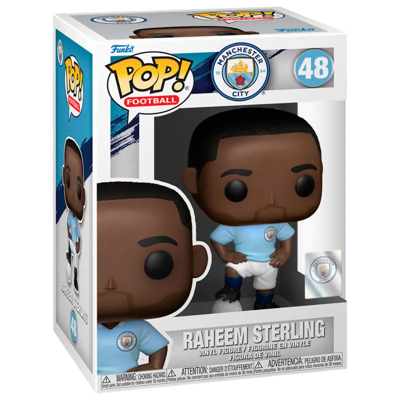 Manchester City F.C. POP! Football Vinyl Figure Raheem Sterling 9 cm product photo