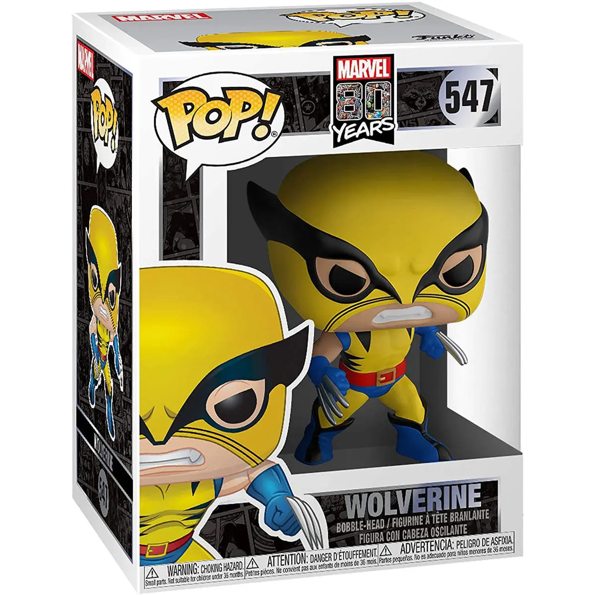 POP figure Marvel 80th First Appearance Wolverine product photo