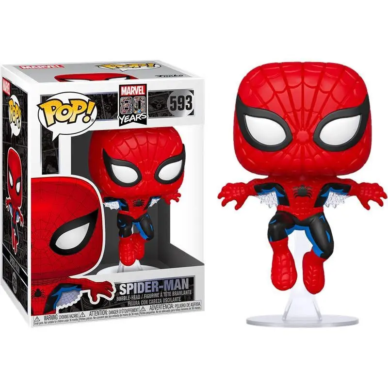 Marvel 80th POP! Marvel Vinyl Figure Spider-Man (First Appearance) 9 cm product photo